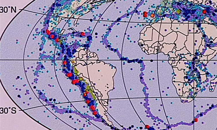 Séismes - Répartition des séismes - 2mn 41s